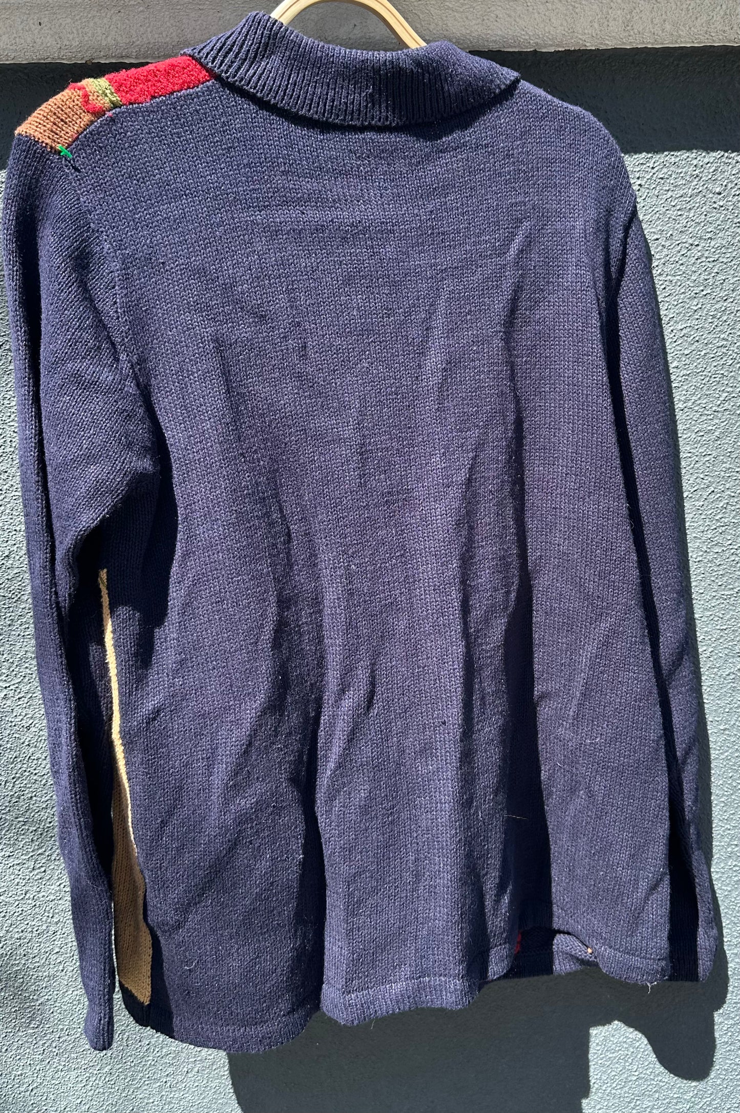 Vintage Fall Leaves Sweater