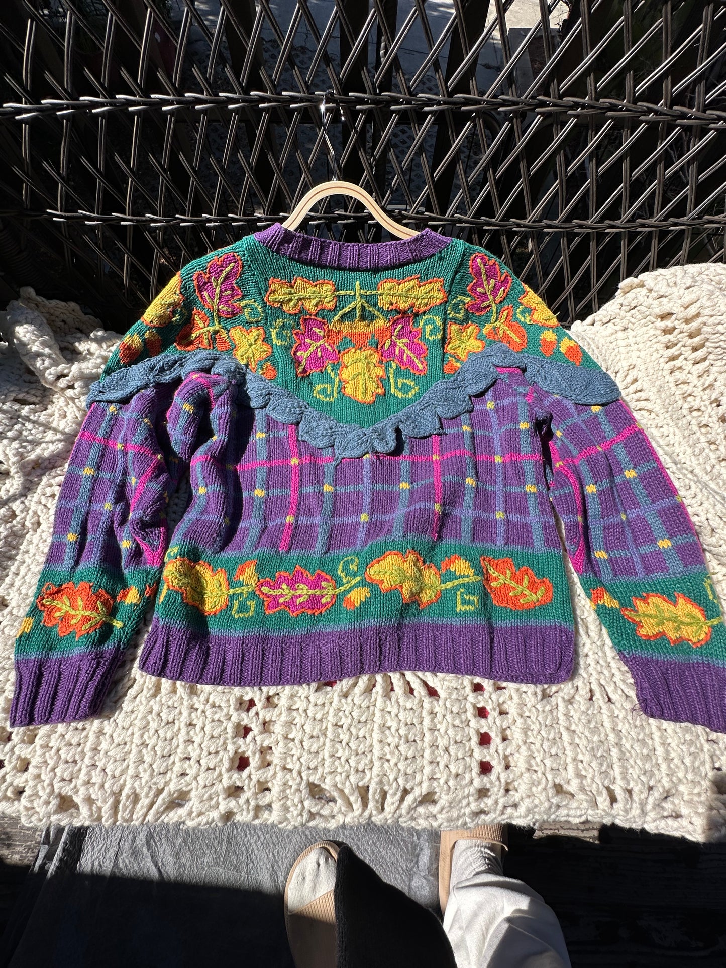 Vintage Jennifer Reed Hand knit Sweater (M)