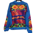 Vintage Memphis Jones Tassel Southwestern Knit Sweater (S)
