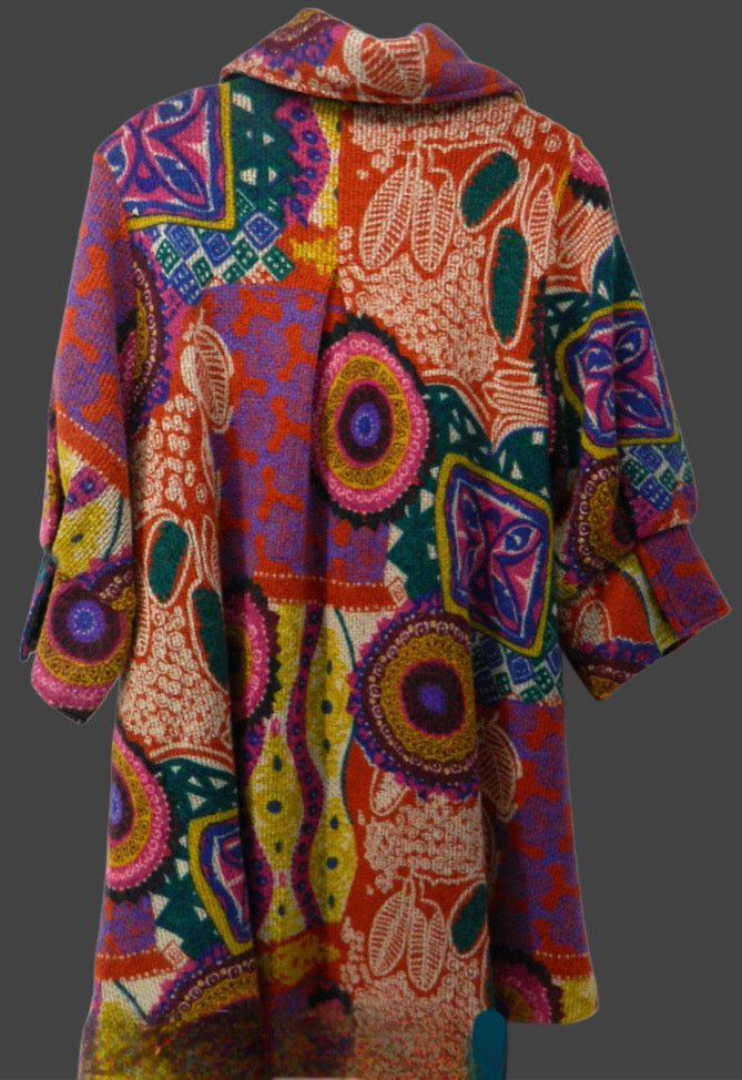 Vintage 1960's Styled Vibrant Damee Jacket