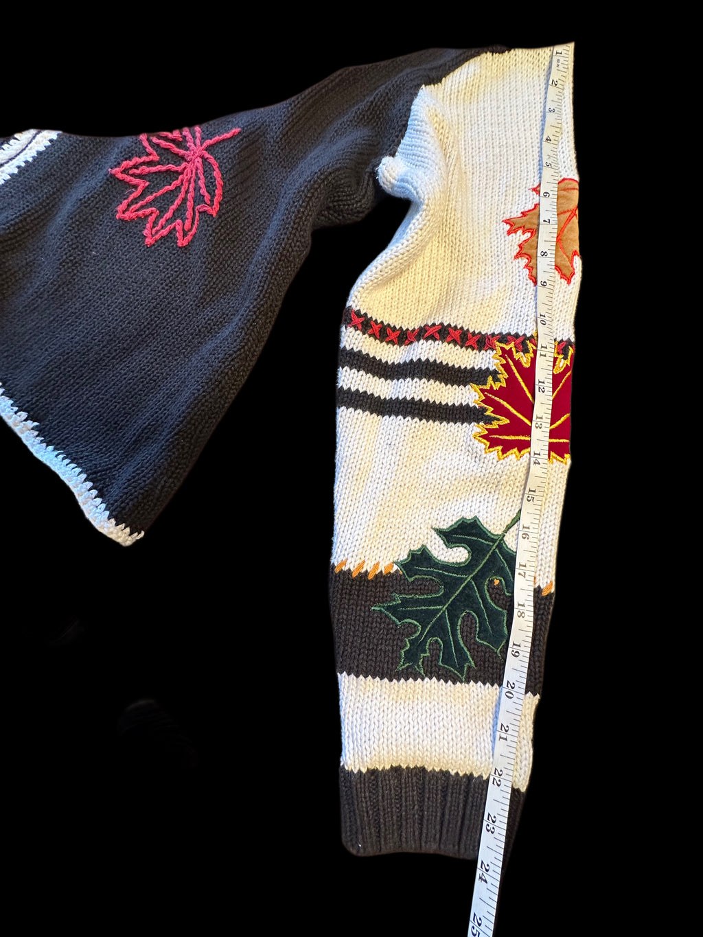 Vintage 1990's Autumn Leaves Sweater
