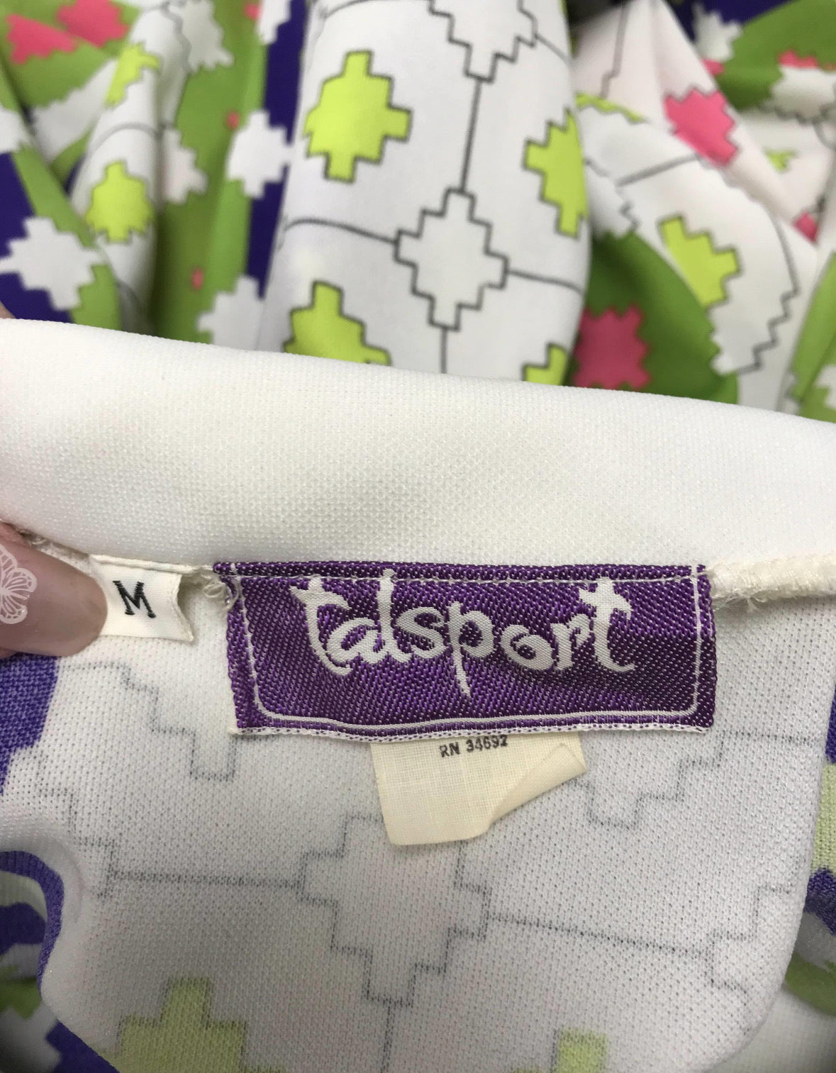 Vintage Talsport Men/ Women, Button Down 1960's Shirt ( Mens Size M) — Young Vintage Company SF