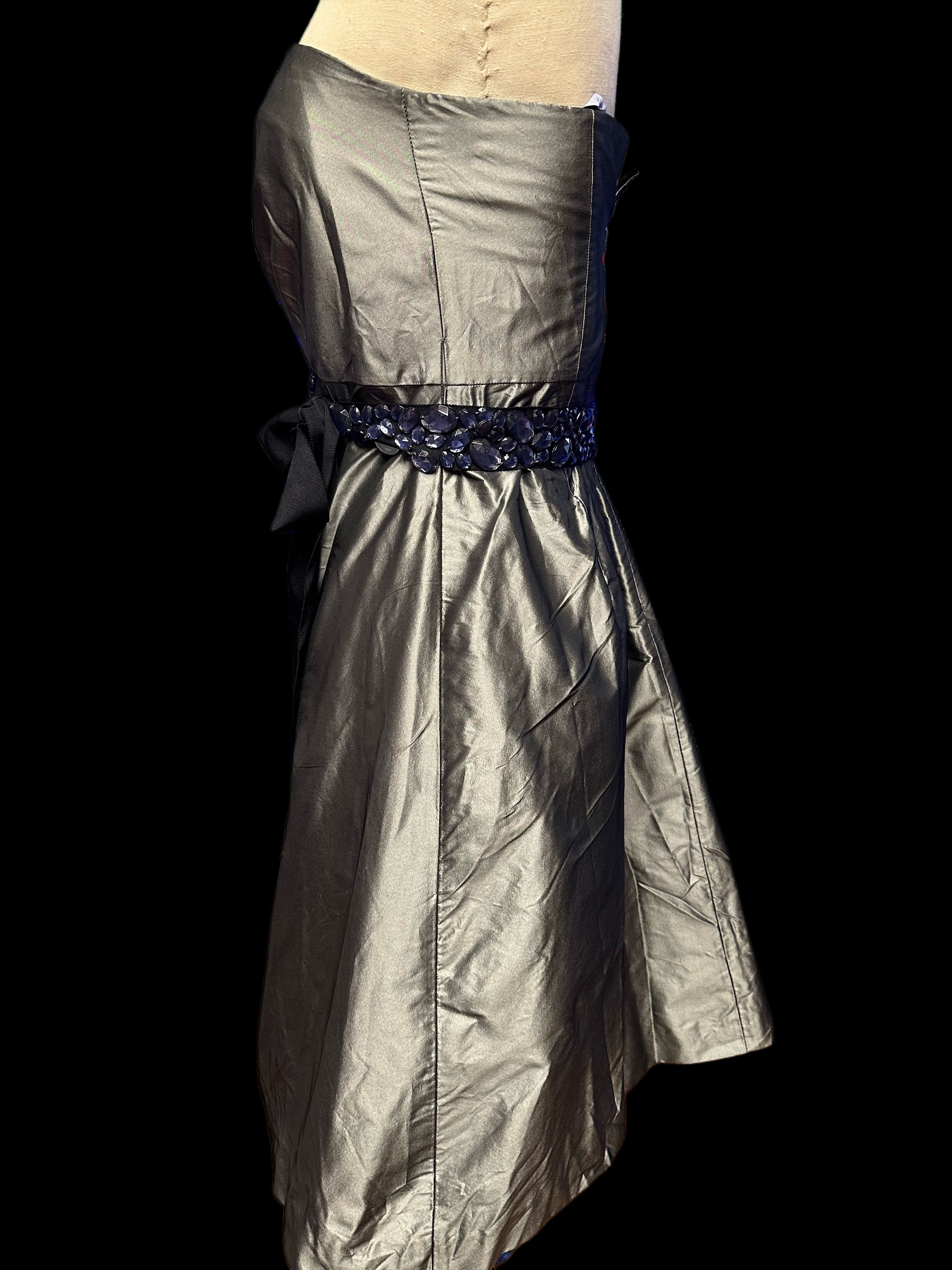 Vera Wang Lavender Label strapless Holiday Elegant dress