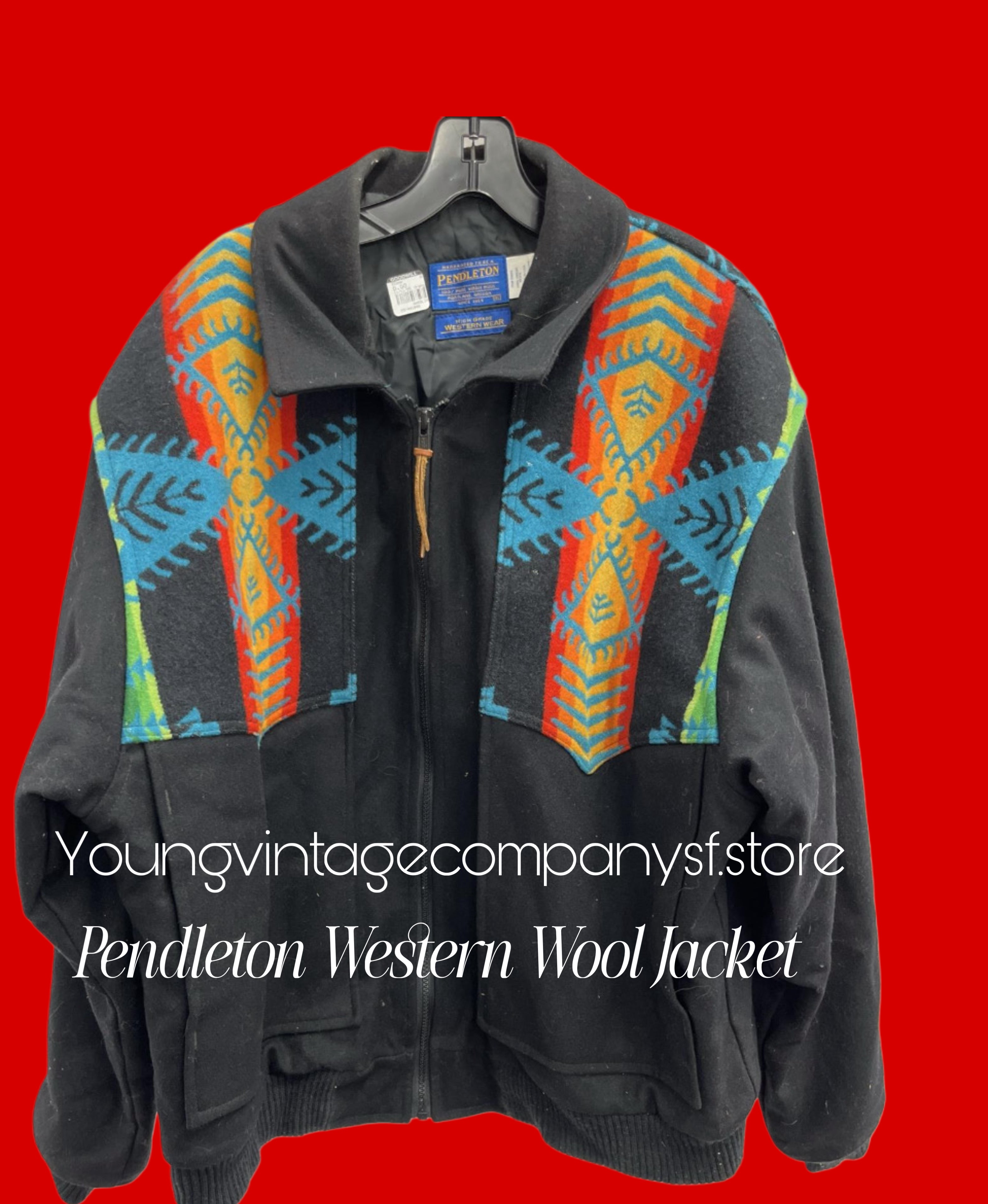 Pendleton High Grade Western Wear Wool Jacket XL