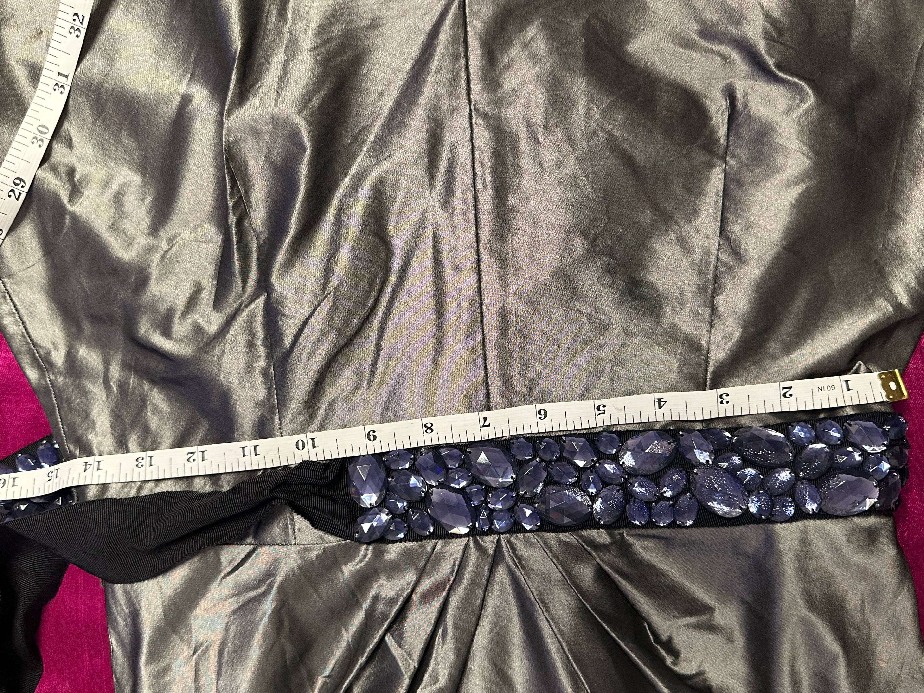 Vera Wang Lavender Label strapless Holiday Elegant dress