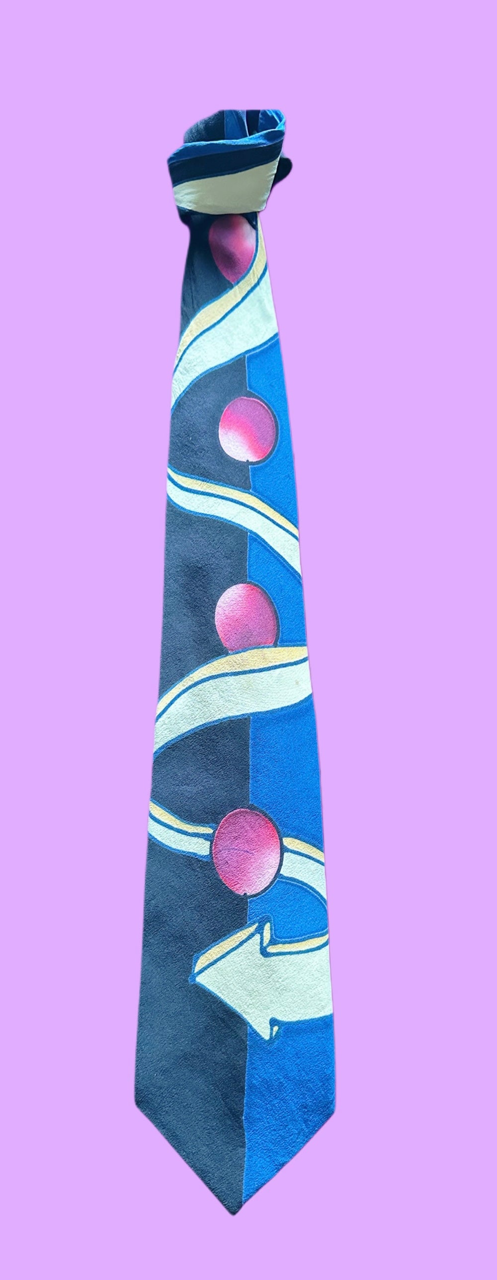 Vintage 1980's Robert Burgerio Necktie