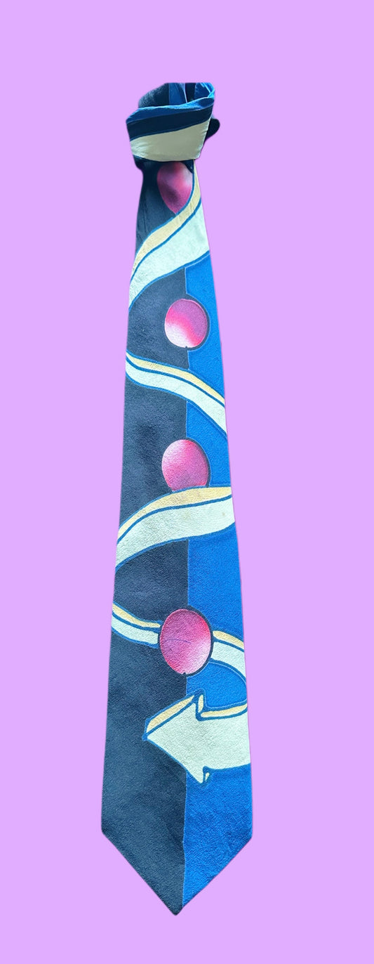 Vintage 1980's Robert Burgerio Necktie