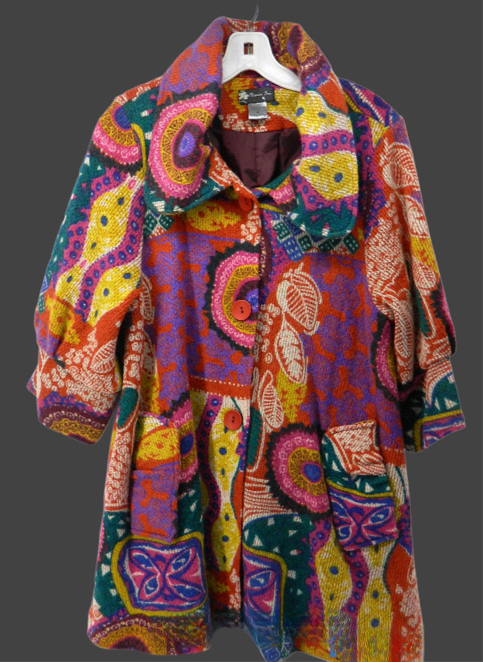 Vintage 1960's Styled Vibrant Damee Jacket