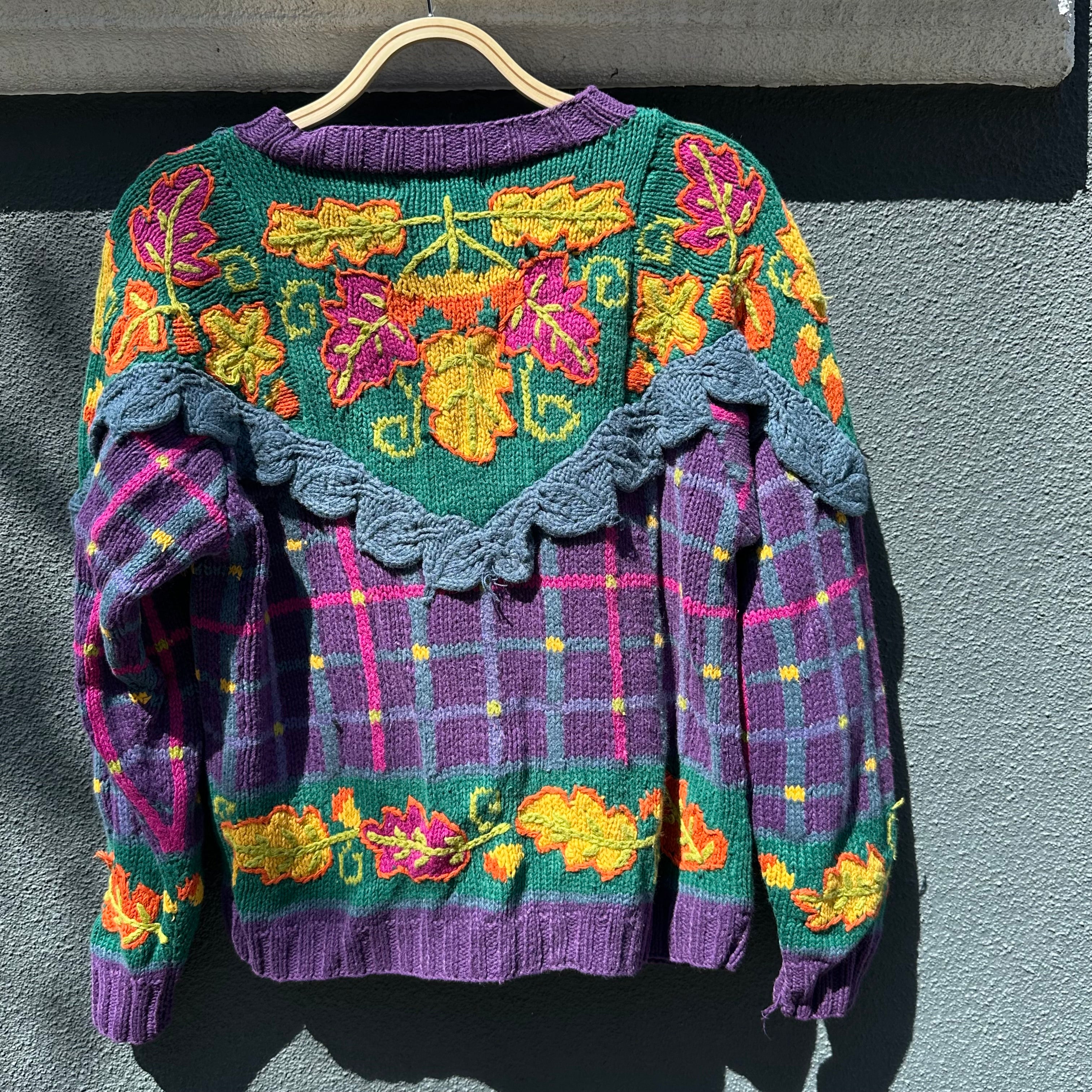 Vintage Jennifer Reed Hand knit Sweater (M)