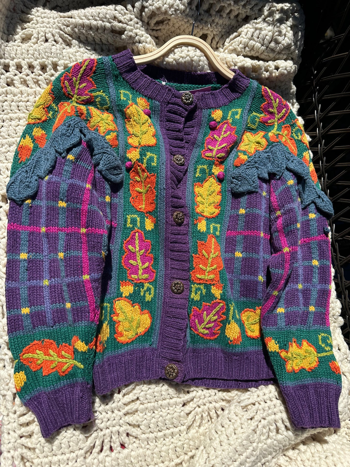 Vintage Jennifer Reed Hand knit Sweater (M)