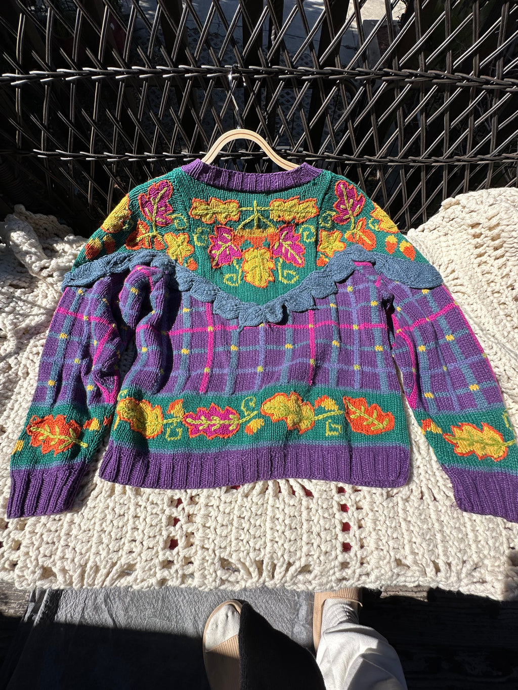 Vintage Jennifer Reed Hand knit Sweater (M)