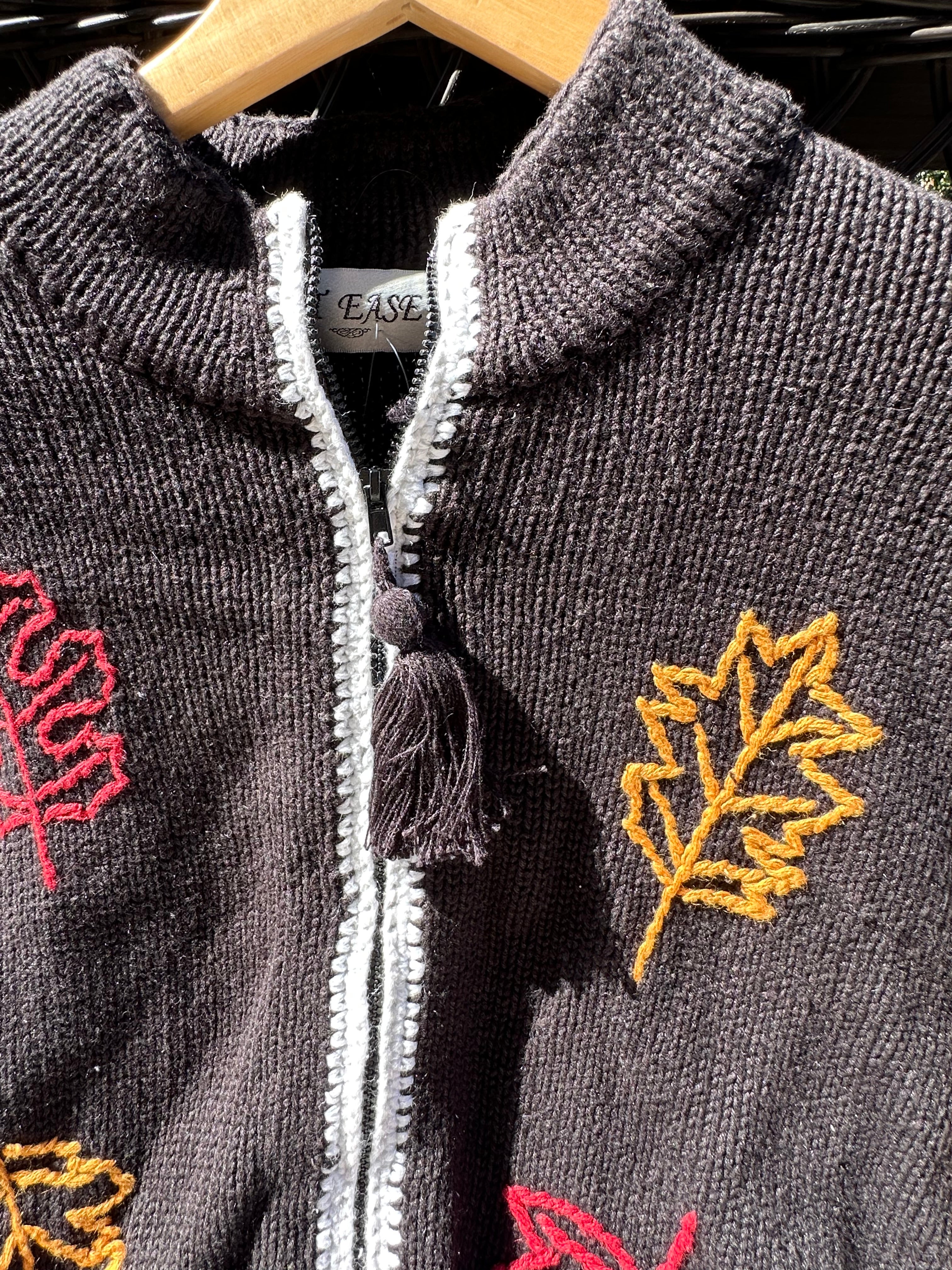 Vintage 1990's Autumn Leaves Sweater