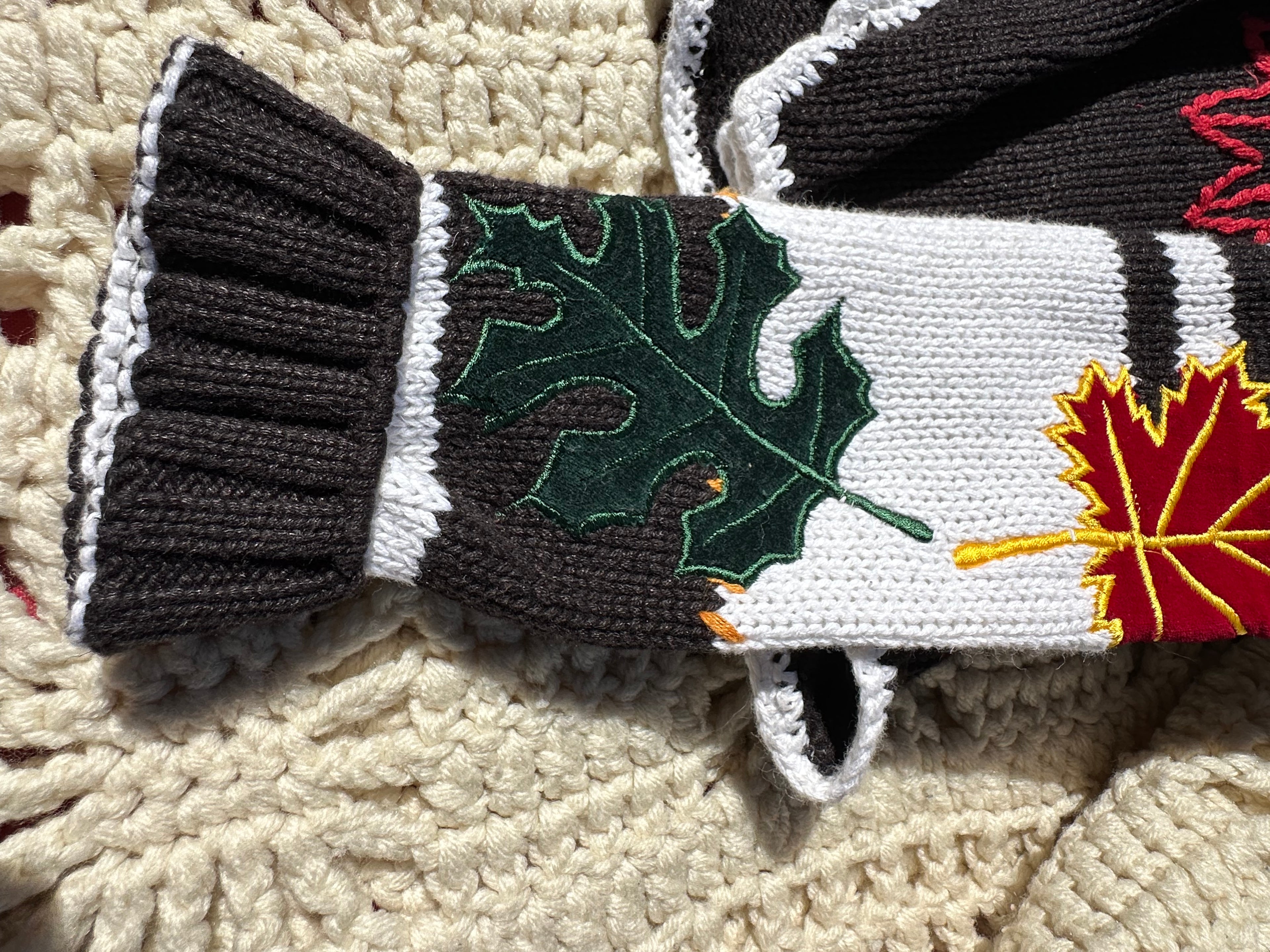 Vintage 1990's Autumn Leaves Sweater