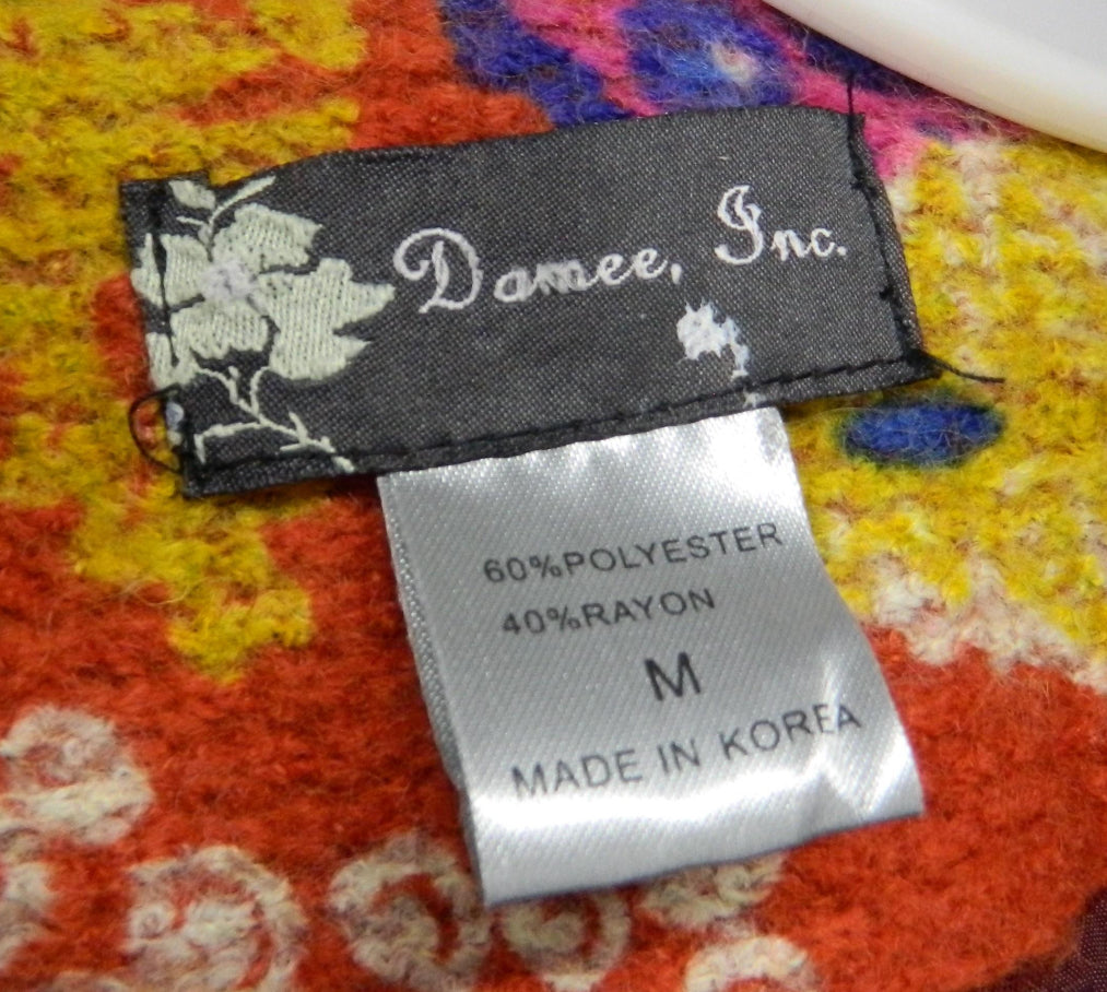 Vintage 1960's Styled Vibrant Damee Jacket