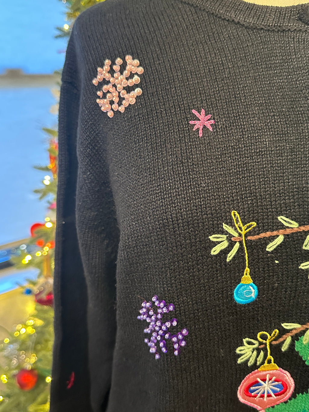 Vintage Karen Scott Ugly Holiday Sweater