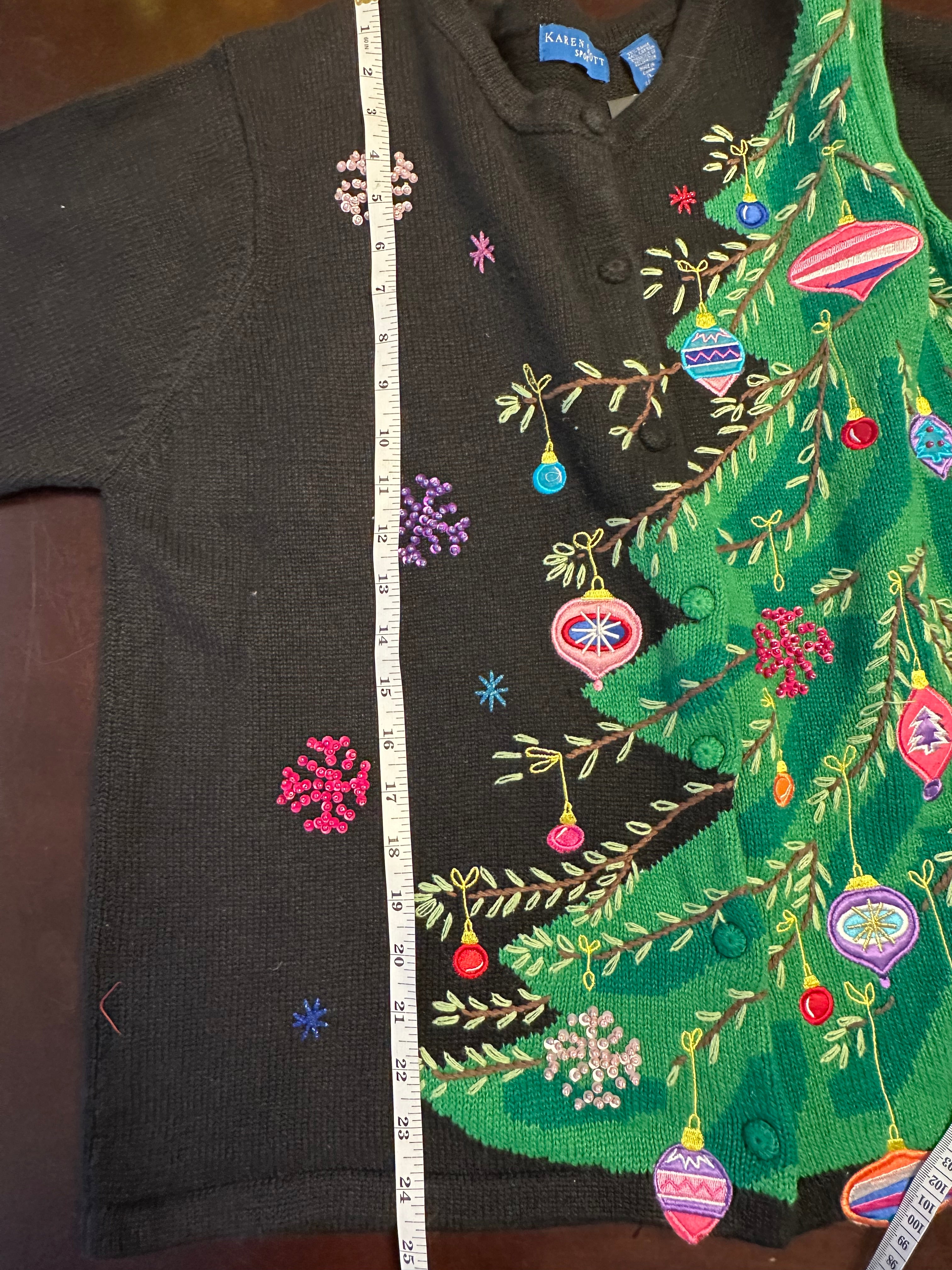 Vintage Karen Scott Ugly Holiday Sweater