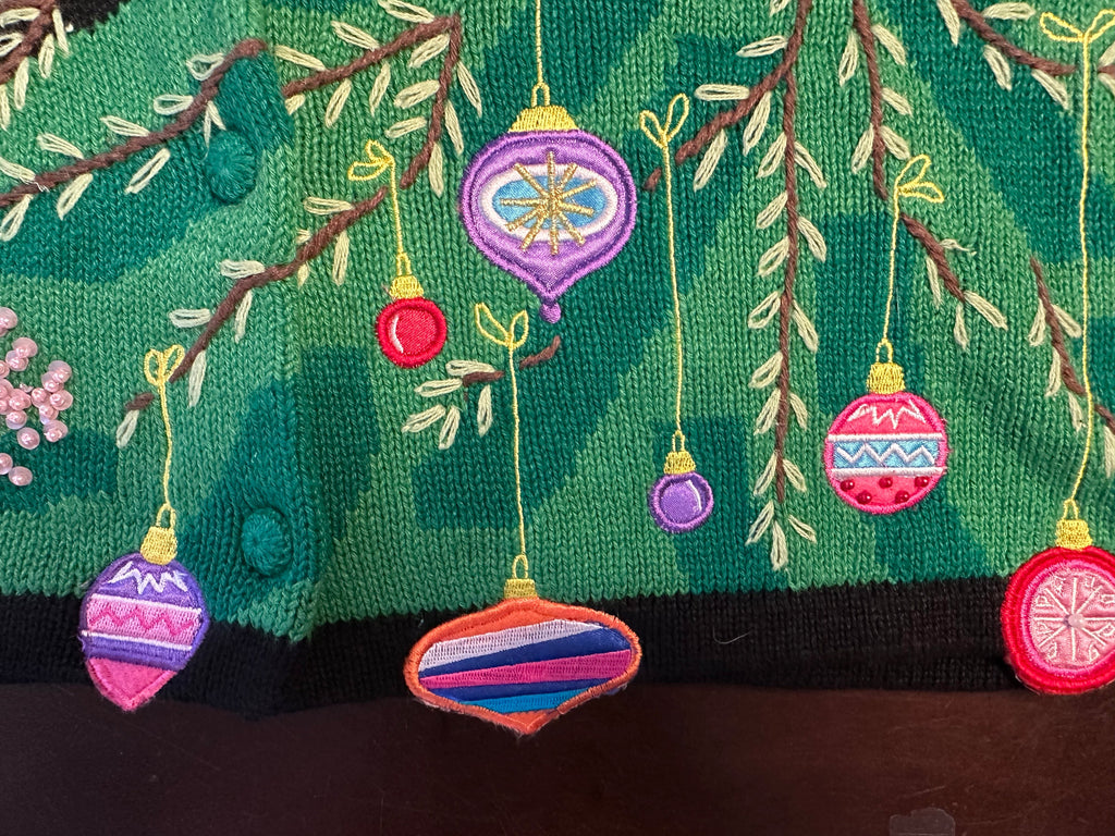 Vintage Karen Scott Ugly Holiday Sweater