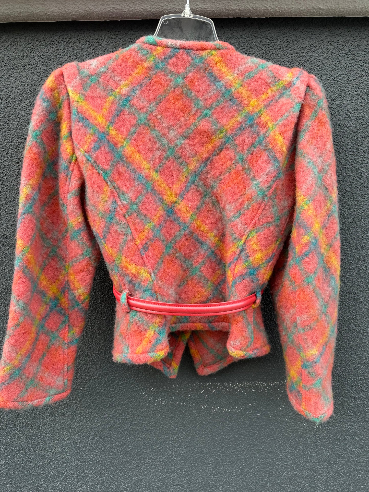 Emanuel Ungaro Vintage 1980's Wool Jacket.  Size 10