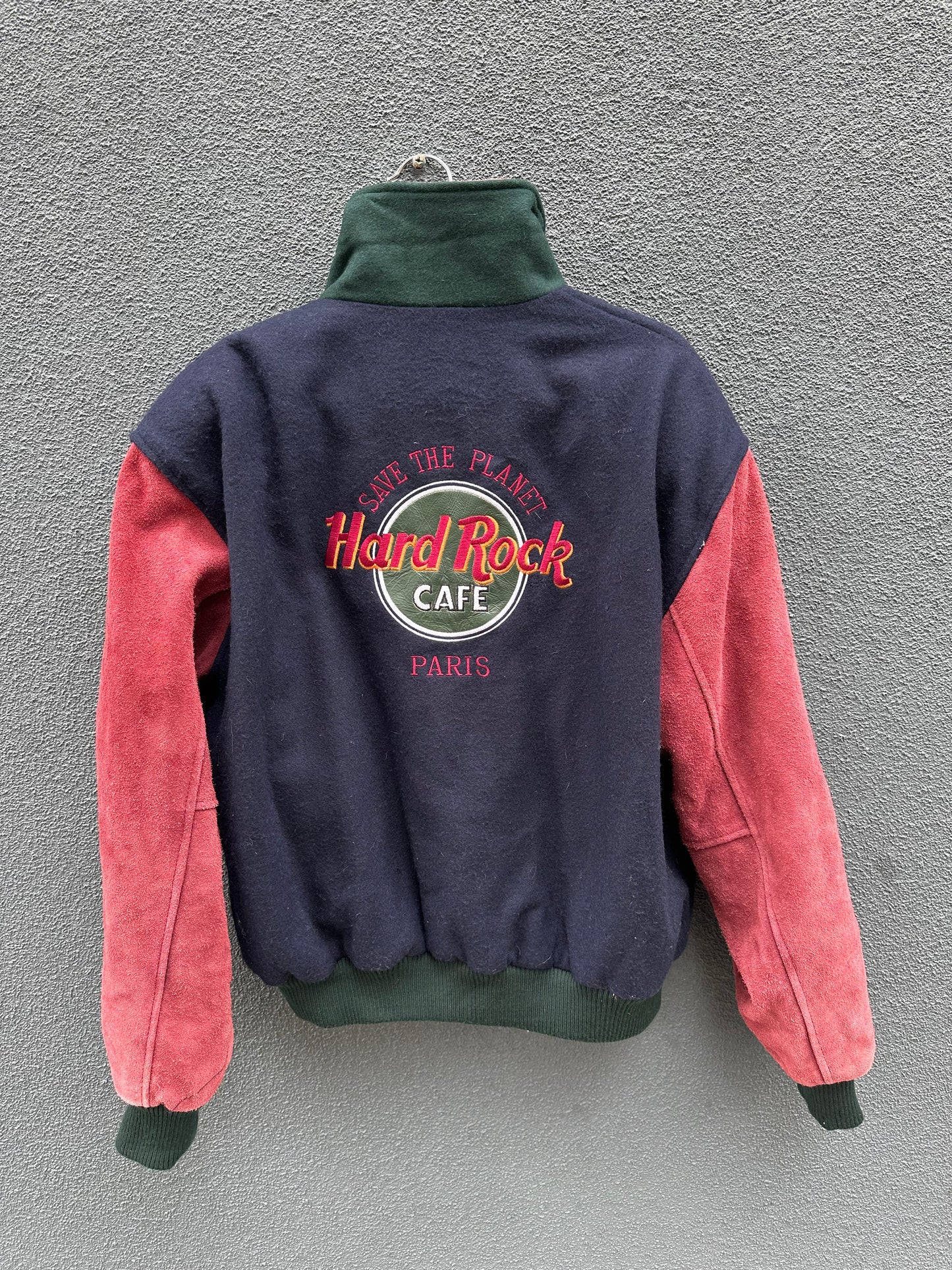RARE Vintage Hard Rock Cafe Paris Bomber Jacket