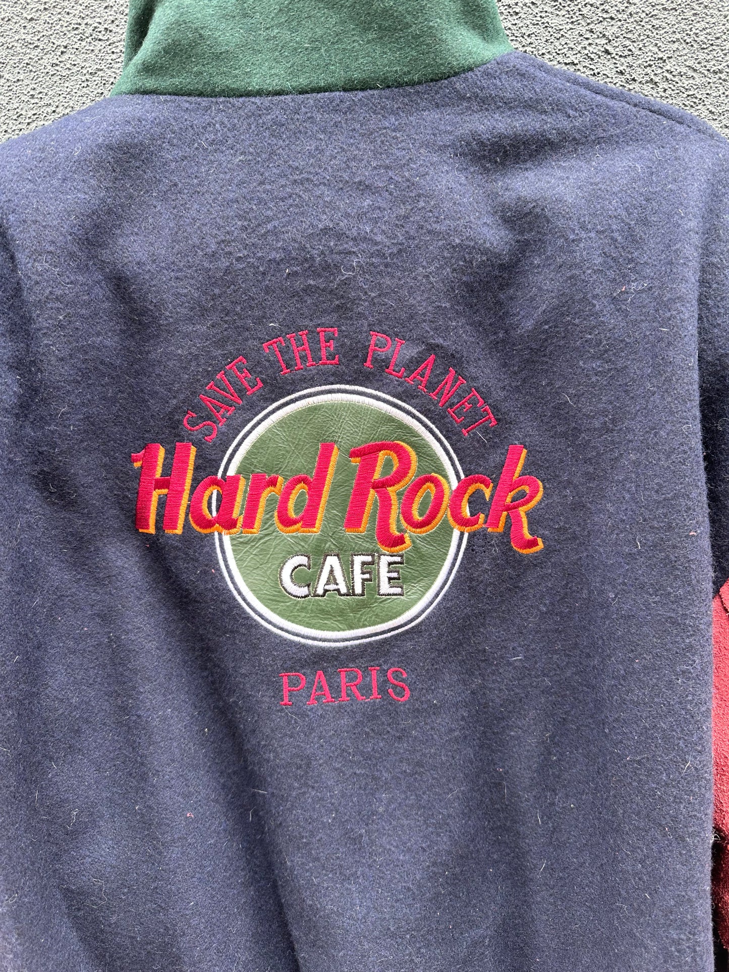 RARE Vintage Hard Rock Cafe Paris Bomber Jacket