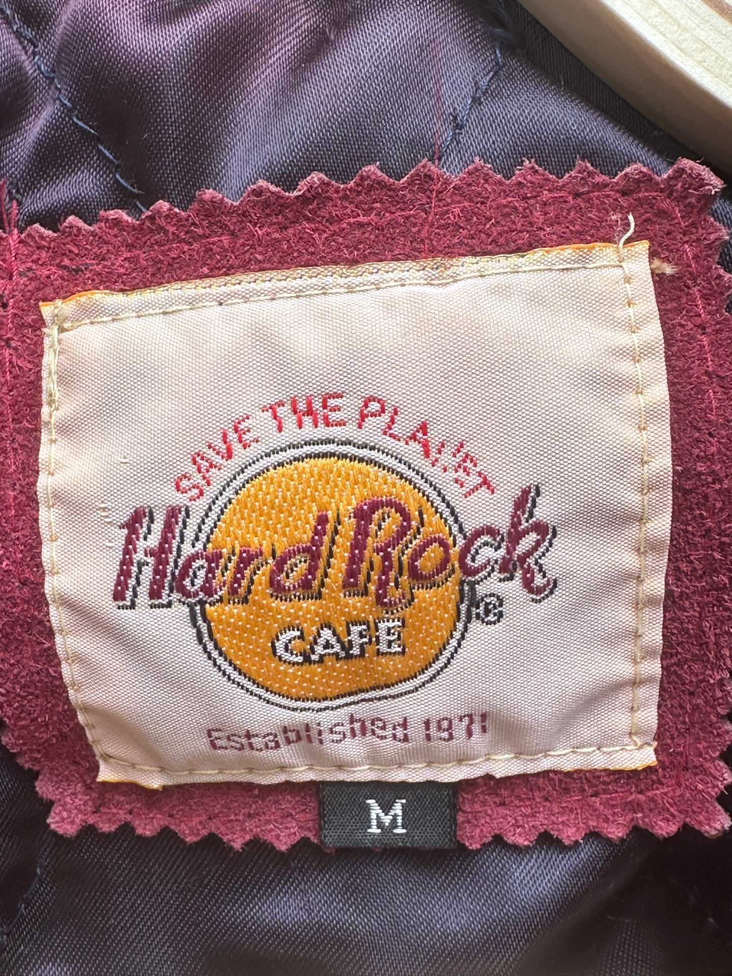 RARE Vintage Hard Rock Cafe Paris Bomber Jacket