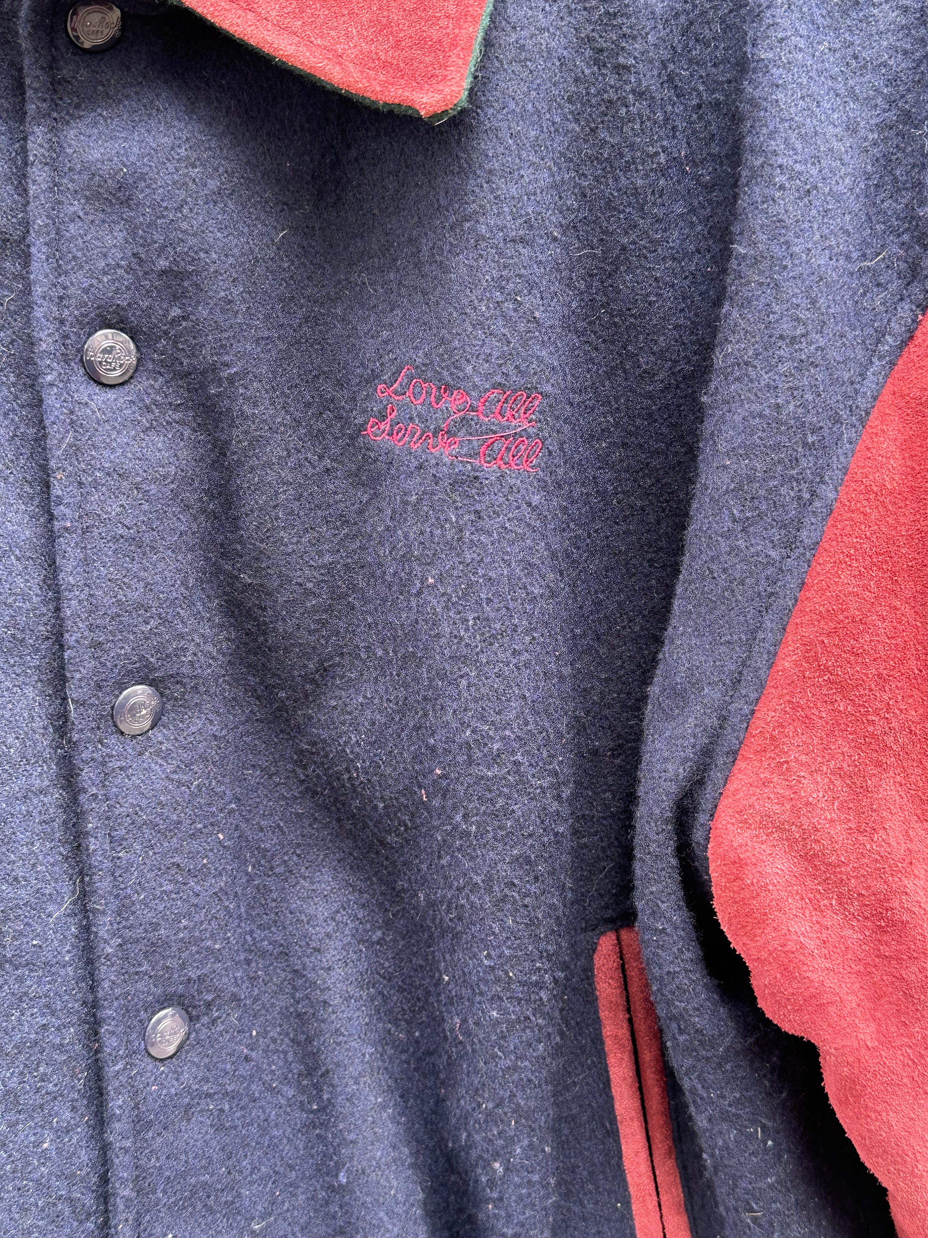 RARE Vintage Hard Rock Cafe Paris Bomber Jacket