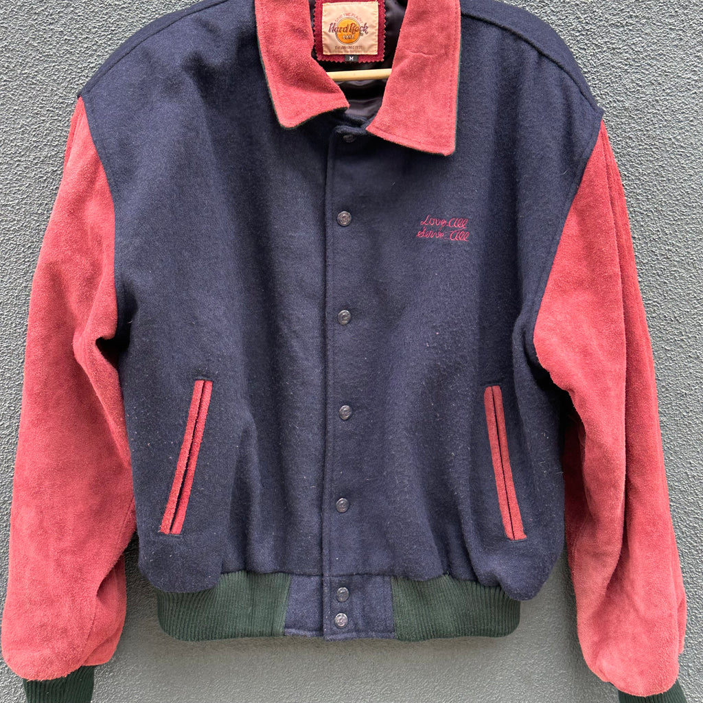 RARE Vintage Hard Rock Cafe Paris Bomber Jacket